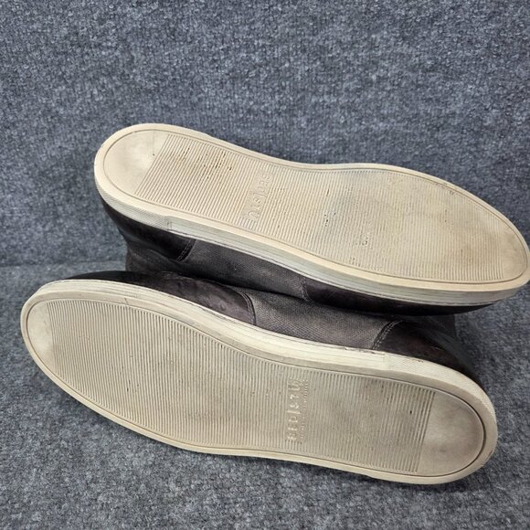 Mens Bed Stu Marcus II Distressed Gray Leather Sneaker Shoes Hi Top Size 13 - Picture 11 of 16